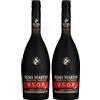 Remy Martin Rémy Martin V.S.O.P. 70cl - Cognac Fine Champagne. Note di Vaniglia, Albicocca e Pera Candita. 40% Vol. (Confezione da 2)
