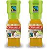 Cannamela - Fairtrade BIO, Curcuma macinata, Confezione da 36g. Ideale per carni bianche, zuppe, risotti, vellutate, pesce, formaggi spalmabili, yogurt e insalate