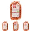 Fior di Loto, Fusilli di lenticchie rosse bio, senza glutine, 250g (Confezione da 4)