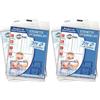 Alevar 60 Etichette Adesive per Surgelati Ice Resistance con Angoli Arrotondati, Formato 70x37 mm, 6 Etichette Bianche per Foglio, Confezione da 20 Fogli