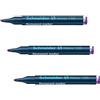 Schneider Maxx 130 - Pennarello indelebile, 1-3 mm, viola (Confezione da 3)