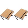 Kangaro Quaderno A6 a righe in sughero HC 96 fogli 80 g (Confezione da 2)
