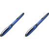 Schneider Penna a sfera Slider Memo XB (con cappuccio, larghezza linea - XB, colore scrittura nero, permanente), 1 pezzo (Confezione da 2)