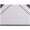 Clairefontaine 44614C - Cartella portadisegni con chiusura con elastico 32x45 cm, cartone grigio