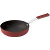 Sambonet 12 O'Clock Padella 1 Manico, Acciaio Inossidabile, Rosso, 28, 28 x 28 x 6 cm