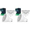 V-TAC 6x Lampadine LED GU10 6W (Equivalenti a 60W) - Chip SAMSUNG - 445 Lumen - Alta Luminosità - Faretto Led GU10 per Massima Efficienza e Risparmio Energetico - Lampadina Luce Calda 3000K