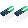 V-TAC Plafoniera LED Lineare da Soffitto 30 CM - 10W - Chip Samsung - Lampada Rettangolare 1200 Lumen - IP20 per Parete, Garage, Negozio - Tubo LED - Luce 3000k Bianca Calda (Confezione da 2)