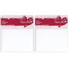 Papermania - Biglietti Vuoti e Buste, 300 g/mq, Dimensioni: ca. 15 x 15 cm, Confezione da 20, Colore: Bianco