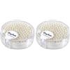 Rayher Perle Cerate-Vetro Rinascimentali, Bianco, Ø 3 Mm, Scat. 95 Pezzi, 14399102 (Confezione da 2)
