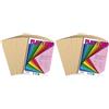 PLAY-CUT Cartoncino A4, formato A4, marrone sabbia (220 g/m2), 20 fogli, colorato, carta di cartone spesso stampabile, carta per stampante di alta qualità, spessore (Confezione da 2)
