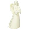 ENESCO Foundations Memorial Angel Prayer Card Holder Statuetta, White, 4,5