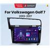 JUNSUN AUTORADIO Golf 7 GPS ANDROID 6GB+128 WI-FI 4G CARPLAY Android Auto DSP