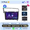 JUNSUN AUTORADIO Golf 7 GPS ANDROID 6GB+128 WI-FI 4G CARPLAY Android Auto Grigio