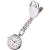 ULTECHNOVO Orologio da donna distintivo, orologio da infermiera, orologio da taschino, orologio da infermiera, orologio FOB, orologio da polso con catena per movimento medico al quarzo uomo