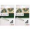 Bosch 2609255828 - Set di 2000 Punti Metallici Piatti Tipo 55, Larghezza 6 mm, Spessore 1.08 mm, Lunghezza 19 mm