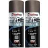 MAXMEYER Spray Antiruggine Ferromicaceo Bronzo 0.400 L (Confezione da 2)