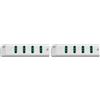 VIMAR FP00404.B Presa mobile multipla 2P+T 16 A 250 V, con 4 uscite Bpresa SICURY standard italiano tipo P17/11, fornita senza cavo, bianco (Confezione da 2)