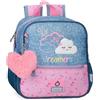 Enso Dreamer Zaino per bambini, zaino per la scuola, realizzato in poliestere, ruote doppie a rotazione multidirezionale, molteplici modi per usarlo, blu, Rucksack 25, Zaino 25
