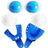 ANBOO Set di impronte dentali a casa, 2 vassoi e 4 stucchi in silicone da 25 g, per la produzione di binari, dentisti