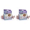 MENFORSAN Pipette Calmanti per Cani, blister da 2 pezzi, Riducono lo Stress, con Valeriana naturale, Trasparente (Confezione da 2)