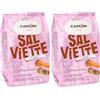 Camon | Salviette Detergenti per Cani e Gatti, 30x17 cm, Confezione da 200 Pezzi, Fragranza Latte e Miele, Senza Alcool etilico né Parabeni, Made in Italy, Il Pacchetto può variare