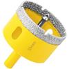 Aohhy Sega a Tazza Diamantata 55mm con Punte Guida, Professionale Vacuum Brasato Punte per Trapano Diamantate per Piastrelle, Porcellana, Vetro, Marmo e Ceramica
