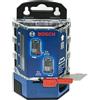 Bosch Professional 1600A01V3J 50 riserva nel Dispenser, compatibili con Il Coltello con Lame trapezoidali, Blu