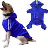 Izefia Felpe con Cappuccio per Cani 4 Gambe Tuta Vestiti per Cani Maglione Caldo Felpa in Cotone Giacca Tuta per Cane Piccolo Cane Medio Grande Cane Gatto