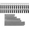 Generic Set Tiranti RC, Resistenti e Precisi Set Accessori Modellismo in Metallo for Competizione e Personalizzazione Auto RC