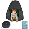 ODOXIA Tenda Sensoriale | Spazio Sicuro Per Gioco E Relax Bambini | Tenda Di Stimolazione Sensoriale Per Autismo, Spd, Ansia E Concentrazione | Sensory Tent | Singolo