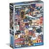 Clementoni - Puzzle 1000 Pezzi per Adulti e Ragazzi, Special Series, Tema Massimalismo Travel & Culture, Compact Box con Poster Incluso, Idea Regalo Uomo e Donna, Made in Italy, 70x50 cm, 37072