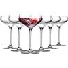 Krosno Bicchieri da Cocktail Set di 6, 290 ml, Ondulato, Avant-Garde LUMI