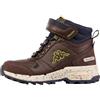 Kappa Codice Stile: 260908 K Thulium Tex K, Stivali da Neve, Marrone Navy, 30 EU