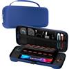 ProCase Borsa per Console Custodia per Nintendo Switch 2 2025, Custodia Protettiva Dura da Viaggio Portatile Adatta per Console e Accessori -Grande, Marina