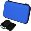 TECHGEAR Custodia Compatibile con Nintendo 2DS XL - Custodia Protettiva da viaggio Cover Rigida e Spaziosa Realizzata per 2DS XL + Giochi + Accessori [Blu]