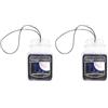 YANKEE CANDLE 1220877E Deodoranti per Auto, Car Vaso Ultimate, Midsummers Night, Car Jar Ultimate (Confezione da 2)
