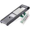 FACKELMANN Chefkoch Affettaverdure 6 pezzi - Affettaverdure multiuso per grattugiare, affettare, sminuzzare e julienne - Include 4 inserti e contenitore di conservazione