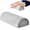 GREATRICH Cuscino per Gambe e Ginocchia, Cuscino a Mezzaluna Ergonomico in Memory Foam, Ideale per Dormire Lateralmente e per Supporto Lombare, Sollievo per Dolori alla Schiena e Anche