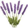CEWUDA Dark Purple 8 Pz Fiori Uncinetto Bouquet Lavanda Viola Fiori Fatti a Mano Artificiali Fiori Intrecciati all'Uncinetto per Bouquet di Nozze Anniversario Compleanno San Valentino Regali per Mamma