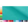 1buy3 Tessuto a Costine XXL al Metro | Doppio: Larghezza 75cm | Semplice: Larghezza 150cm|Colore: 31 Turchese | Lunghezza 1m |96% Cotone 4% Elastane | Oltre 50 Colori tra Cui Scegliere | Jersey