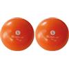 Sveltus Palla zavorrata arancione 1 kg (Confezione da 2)