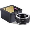 K&F CONCEPT Adattatore da OM a NEX, compatibile con obiettivi Compatibile con Compatibile con Olympus Zuiko OM e compatibile con fotocamere Compatibile con Sony Alpha E Mount