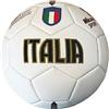 Mikado Sport Pallone da Calcio Modello Italia. Bianco. Palla Realizzata in HF PVC. Adulti Ragazzi e Bambini (Misura 5 - Grande)