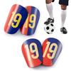 Rylae 2 Paia di Mini Parastinchi da Calcio, 10x6 cm, Taglia Piccola, Leggeri e Traspiranti, Unisex, Proteggono la Parte Inferiore Delle Gambe, Adatti per Partite di Calcio, Jogging Ed Escursionismo