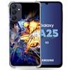 Cokitec Cover rinforzata per Samsung Galaxy A25 5G Manga Naruto VS