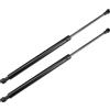 QUARKZMAN 2 Pezzi Supporti a Gas per Portellone per Fiat 500 312 07-25 | Acciaio Carbonio, Nero, Per Portellone Posteriore, 45.5cm Estesa, 28.5cm Compressa, Modelli 312 E 332