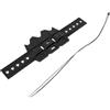 BOROCO Protezione Scarico Moto, Universale Silicone Paracalore Tubo Nero | Antiurto, Antiscottatura, Protezione Termica, per Tubo di Scarico Moto, per Motociclette Stradali e Fuoristrada