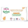 Love & Green Salviette per Neonati Ipoallergeniche allo 0% - Profumo di Fiori d'Arancio x64