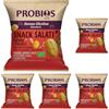 Probios Snack Lupini e Fagioli con Semi di Sesamo - Snack senza Glutine e senza Lievito - Migliore Gonte di Proteine e Fibre - Specificamente Formulato per Celiaci - 35 g (Confezione da 5)