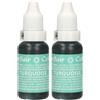 FunCakes Sugarflair Edible Droplet Paint Turquoise, Turchese - Colorante Alimentare Liquido, Colorante per Pasta di Zucchero, Gum Paste, Glassa - Utilizzabile con Aerografo - 14ml (Confezione da 2)